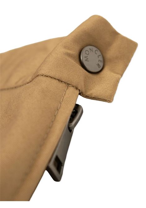 Beige Pleated Mini Skirt With Logo MONCLER ENFANT | 954-2D00003 598OP209
